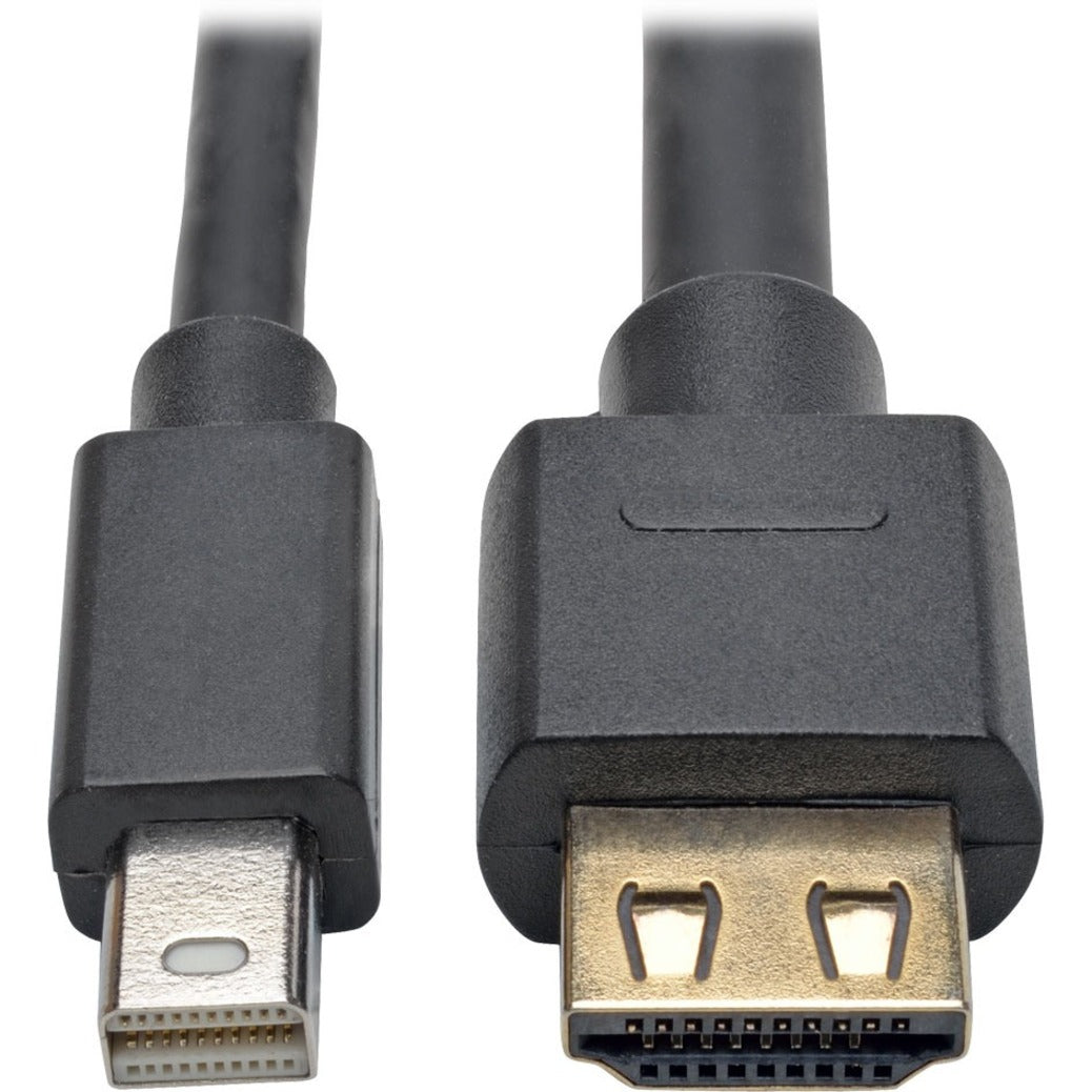 Tripp Lite P586-003-HD-V2A Mini DisplayPort 1.2a to HDMI Active Adapter Cable (M/M), 3 ft.