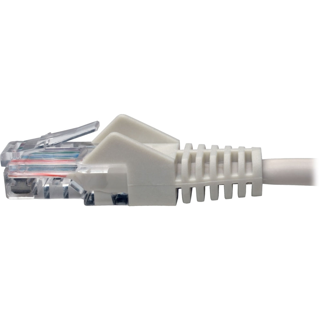 Tripp Lite N001-005-WH Cat5e 350 MHz Snagless Molded UTP Patch Cable, White, 5 ft.
