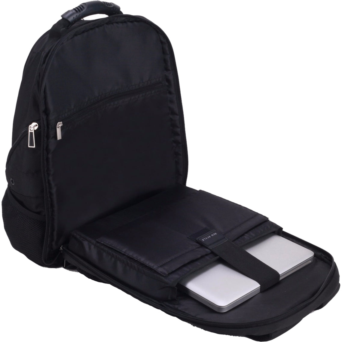 ECO STYLE EJSS-BP16-CF Jet Set Smart Backpack - Checkpoint Friendly, Fits Laptops up to 16" and iPad/Tablet