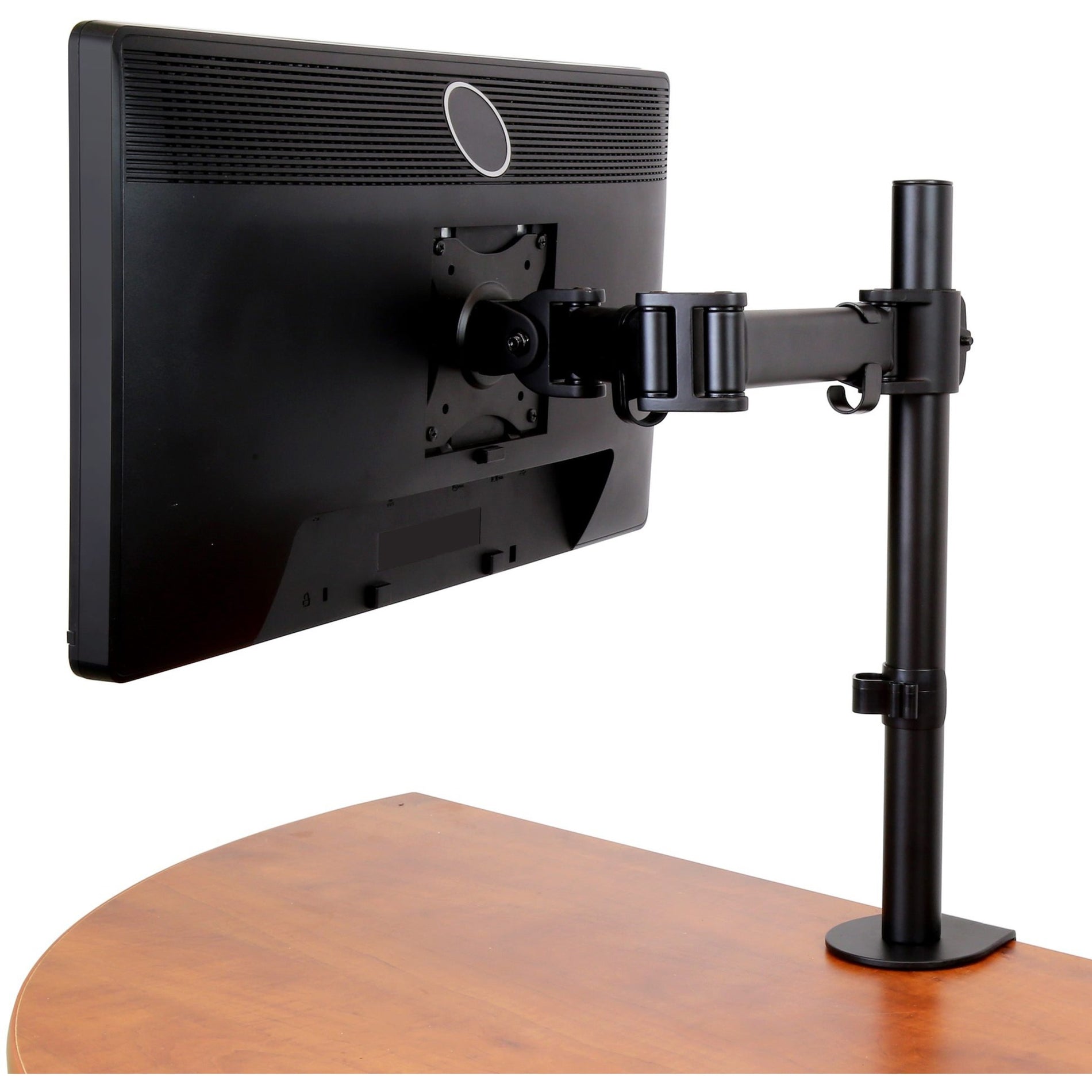 StarTech.com ARMPIVOTB Desk-Mount Monitor Arm - Articulating Arm, Heavy Duty Steel, VESA Mount, 27in, 17.6 lb/8 kg