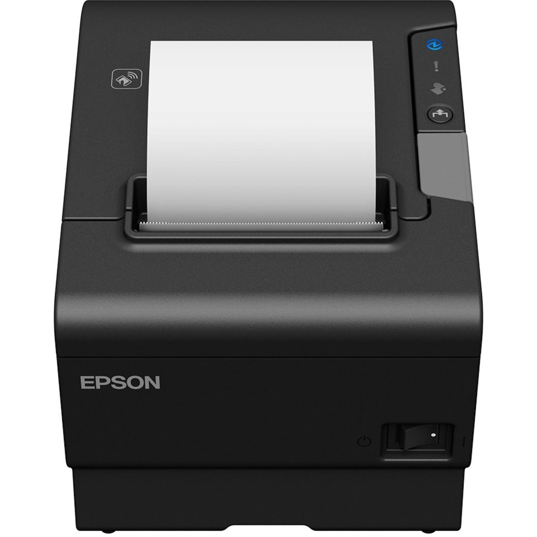 Epson C31CE94061 OmniLink TM-T88VI Single-station Thermal Receipt Printer, Monochrome, USB & Serial Port, 4 Year Warranty