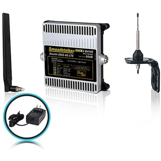 Smoothtalker Stealth Z665dB 4G LTE High Power 6 Band Cellular Signal Booster Kit [Discontinued]