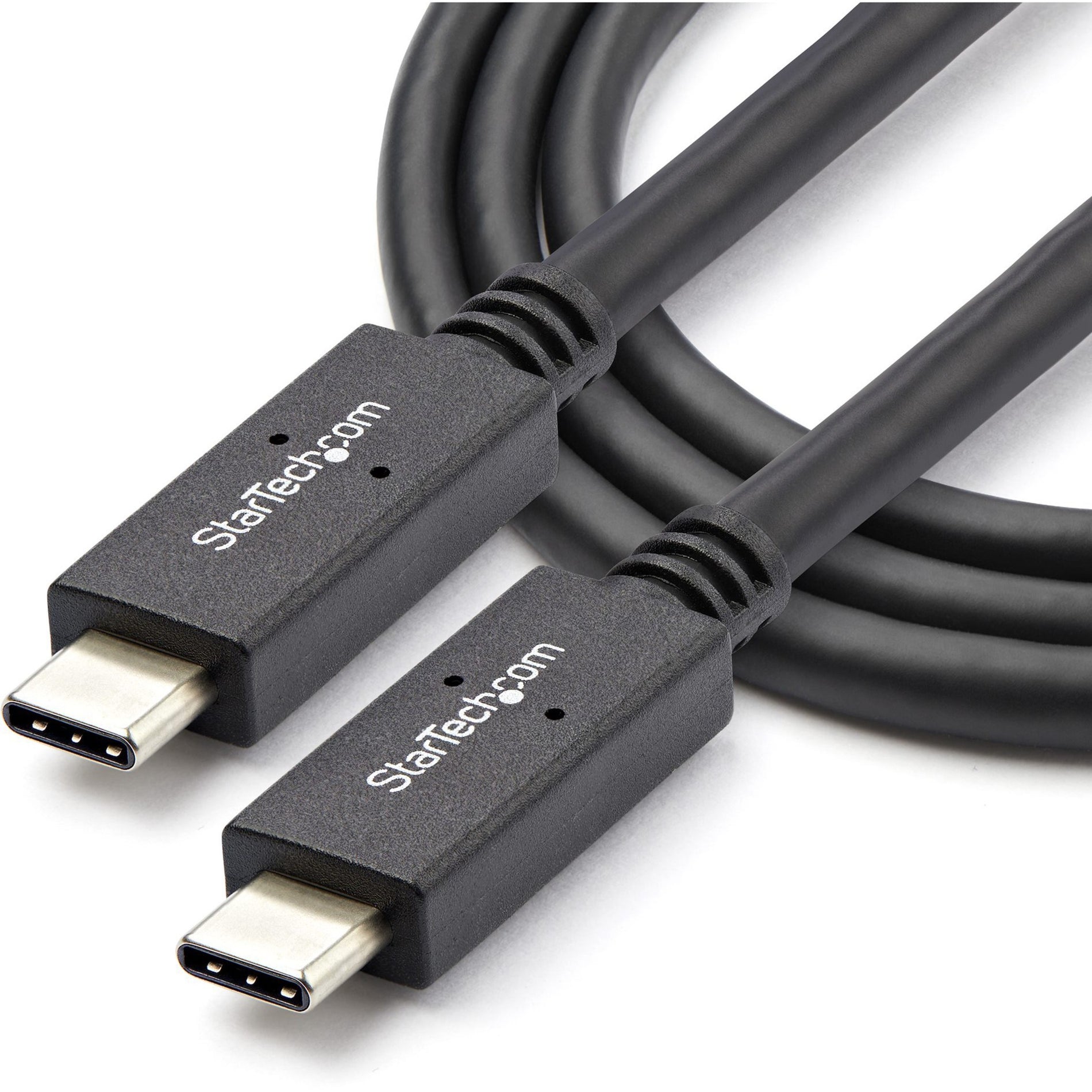 StarTech.com USB31C5C1M USB-C Data Transfer Cable, 3.30 ft, 10 Gbit/s, Charging
