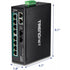 TRENDnet 10-Port Industrial Gigabit PoE+ DIN-Rail Switch, 8 x Gigabit PoE+ Ports, DIN-Rail Mount, 2 x SFP Slots, 240W PoE Power Budget, Network Switch, IP30, QoS, Lifetime Protection, Black, TI-PG102 (TI-PG102) Alternate-Image7 image