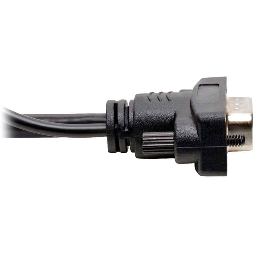 Tripp Lite P566-015-VGA-A HDMI/VGA Audio/Video Cable, 15 ft, Corrosion Resistant, Strain Relief, Active, EMI/RF Protection
