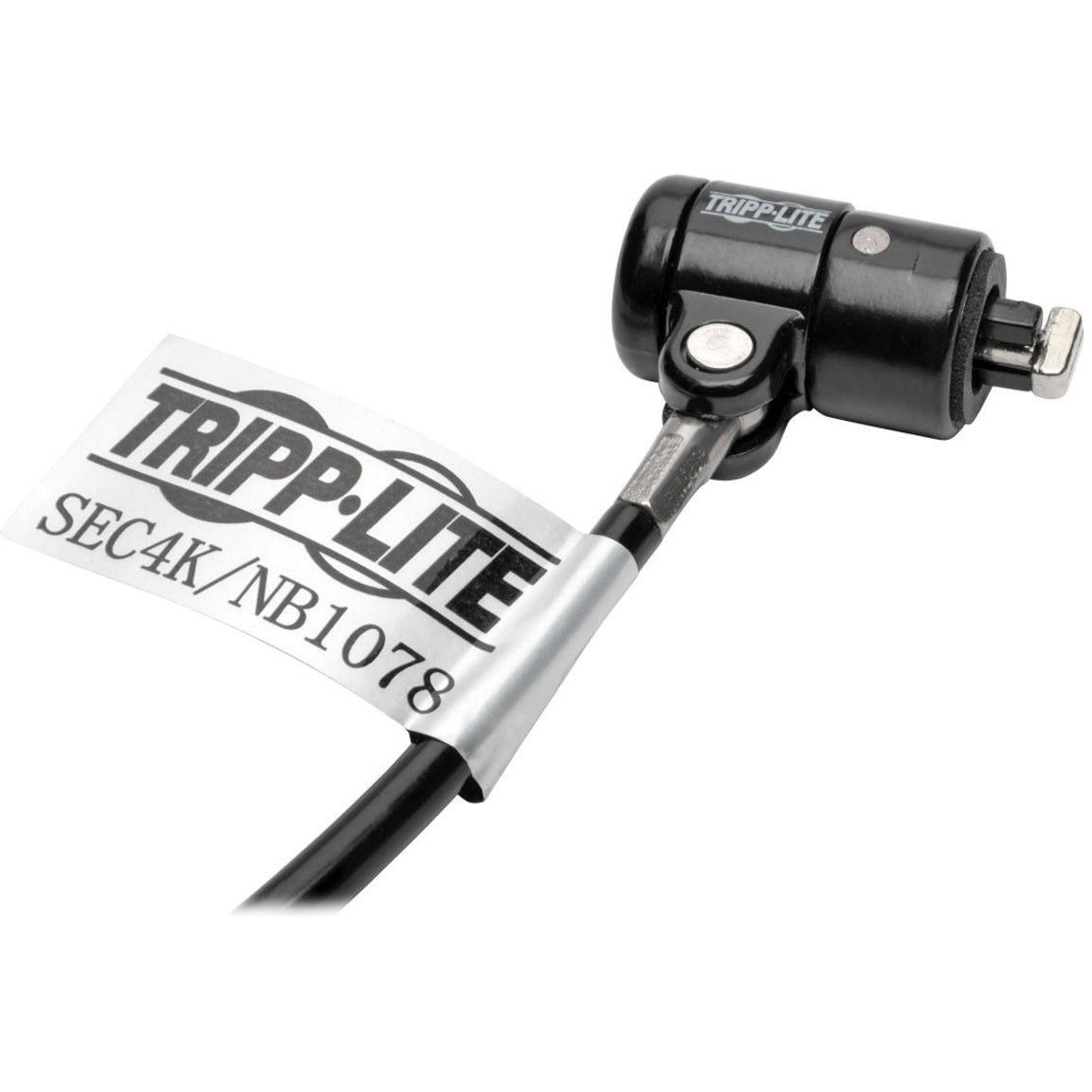 Tripp Lite SEC4K Keyed Laptop Security Lock, 4 ft. Cable Network
