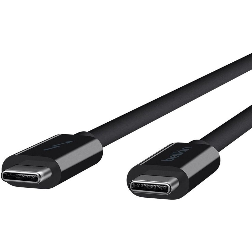 Belkin B2B147-1M-BLK USB Data Transfer Cable, 3.28 ft, 20 Gbit/s, Notebook