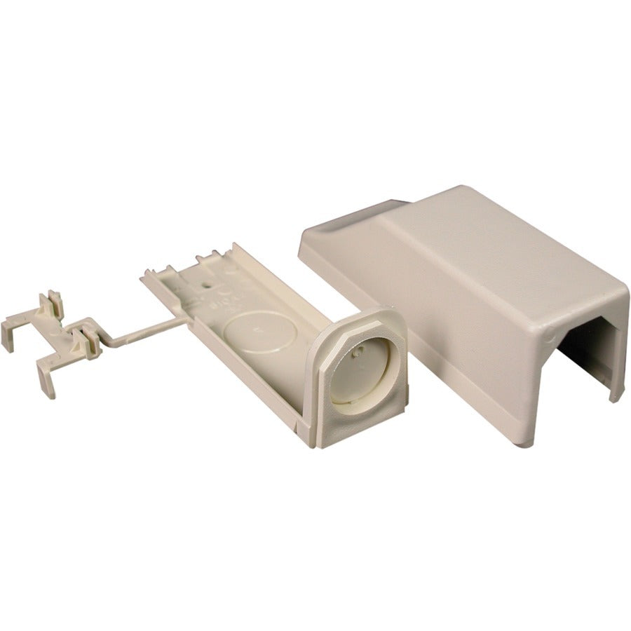 Wiremold 810A2-WH 400/800 Entrance End Fitting, Cable Routing, White