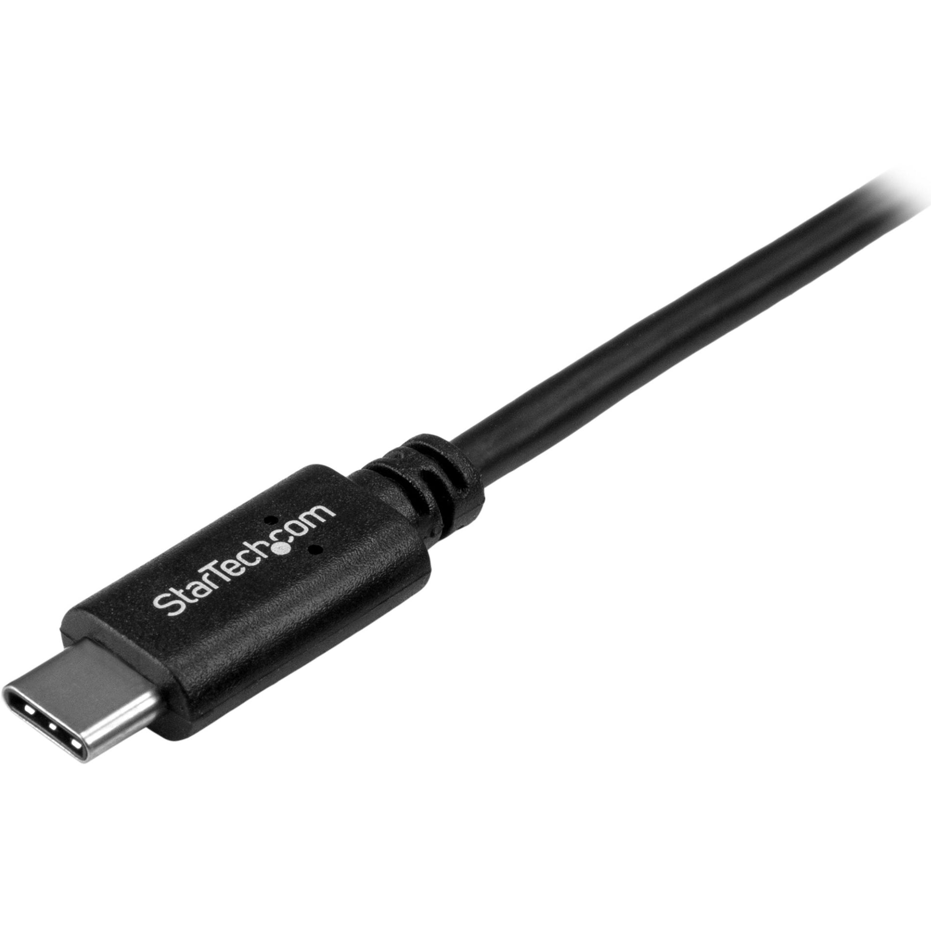 StarTech.com USB2CC50CM USB-C Cable - M/M - 0.5m - USB 2.0, Short USB C Cable, USB-C Charger Cable