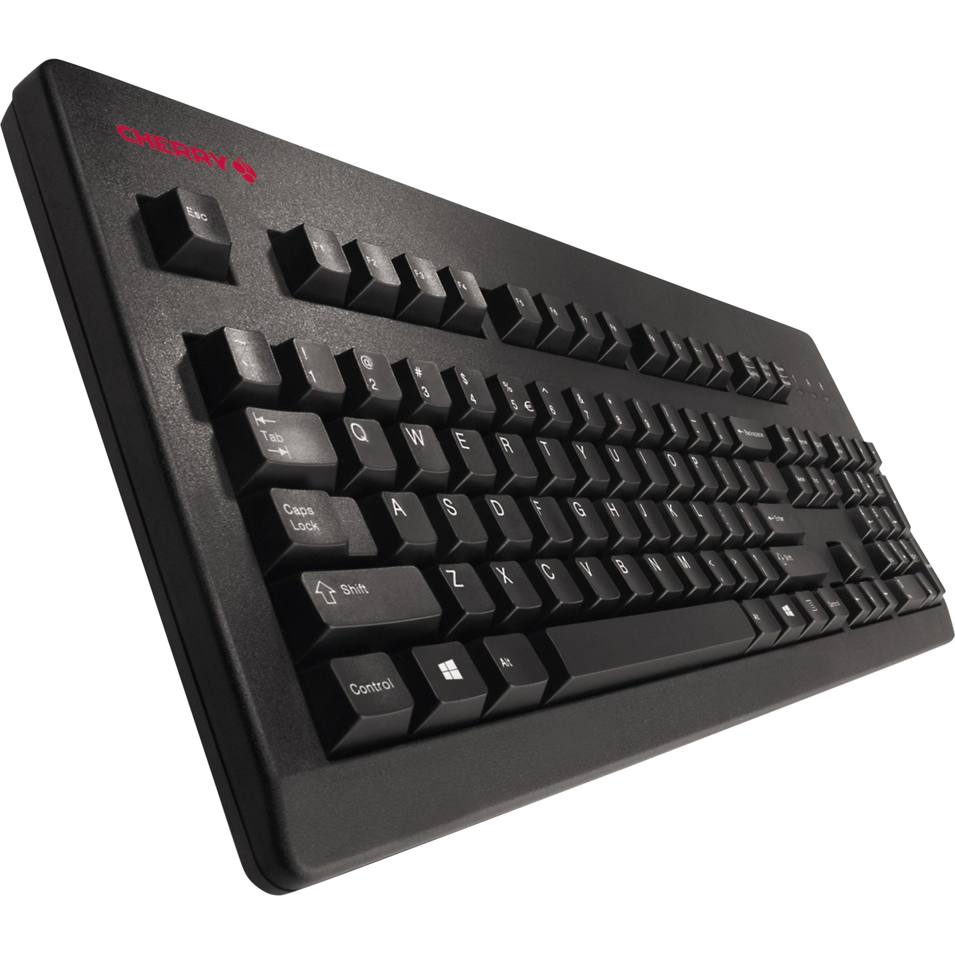 CHERRY G80-3494LTCEU-2 MX BOARD SILENT Wired Mechanical Keyboard, Quiet Keys, 3 Year Warranty