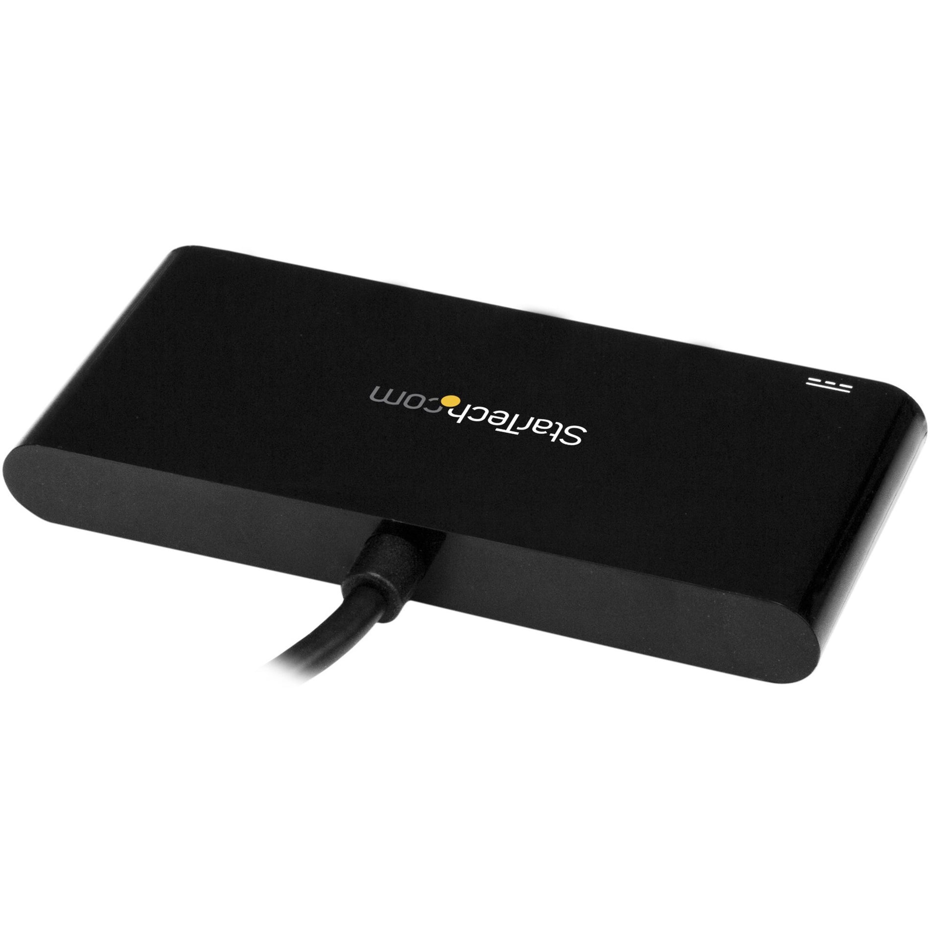 StarTech.com HB30C4AFPD 4-Port USB-C Hub with Power Delivery - USB-C to 4x USB-A - USB 3.0 Hub, Expand Your USB Connectivity