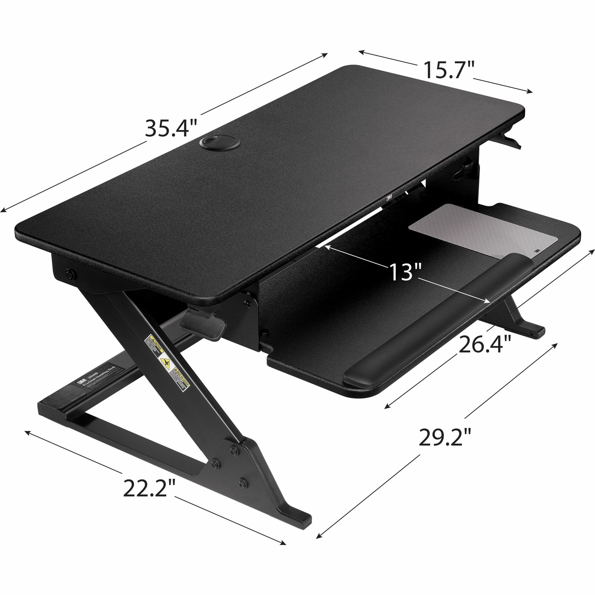 3M Precision Standing Desk (SD60B) Alternate-Image7 image