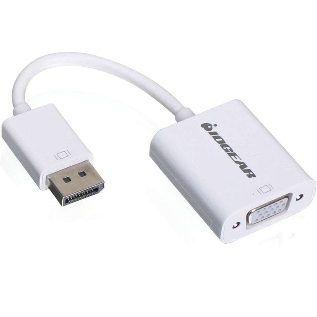 IOGEAR GCS72DPKIT 2-Port USB VGA Cable KVM with DisplayPort Adapters, Maximum Video Resolution 2048 x 1536, 3 Year Warranty