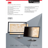 3M Framed Privacy Filter for 22in Monitor, 16:9, PF220W9F Black (PF220W9F) In-Package image