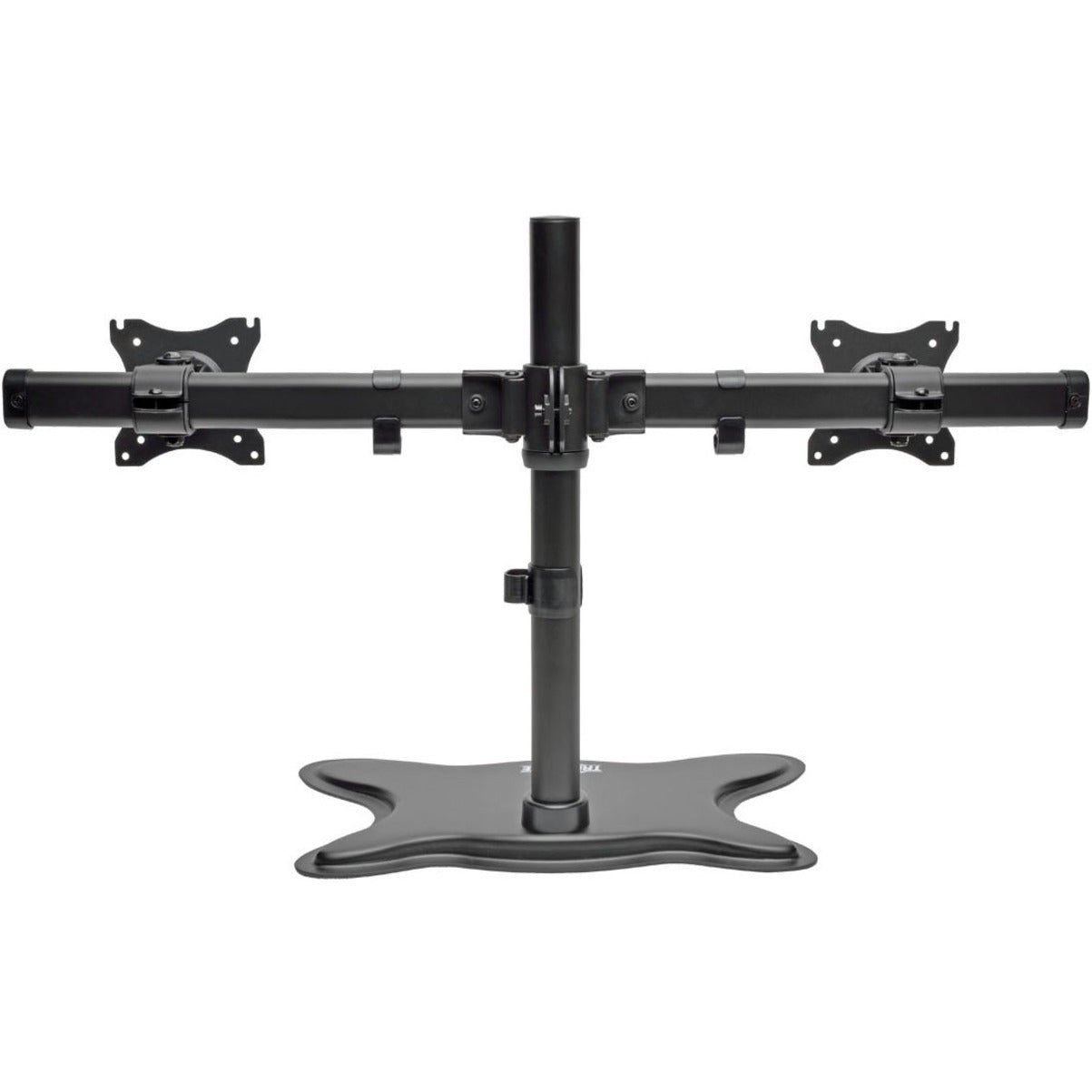 Tripp Lite DDR1327SDD Dual-Monitor Desktop Mount Stand for 13" to 27" Flat-Screen Displays, Comfortable, Adjustable Arm, Cable Management, Black