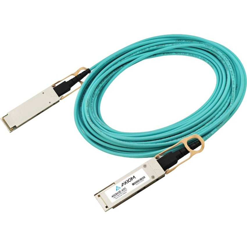 Accortec MC2206310010-ACC QSFP+ Network Cable, 32.81 ft, Active