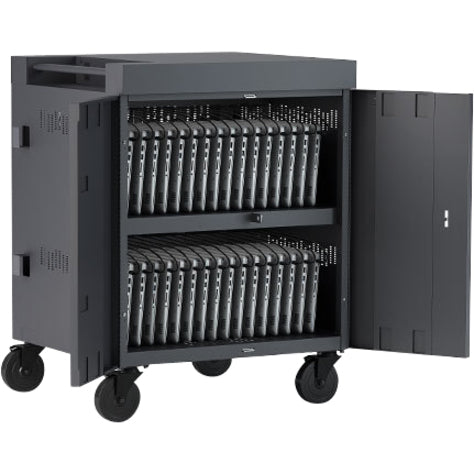 Bretford TVC32PAC-CH CUBE Cart, Charging Cart for Notebooks, Tablets, and Chromebooks