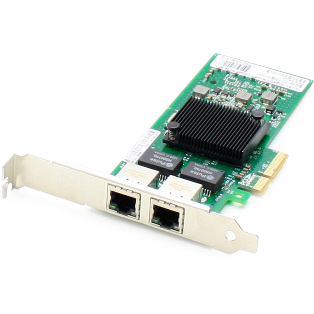 Accortec I350T2-ACC Intel Gigabit Ethernet Card, PCI Express x4, 10/100/1000Base-T, Twisted Pair