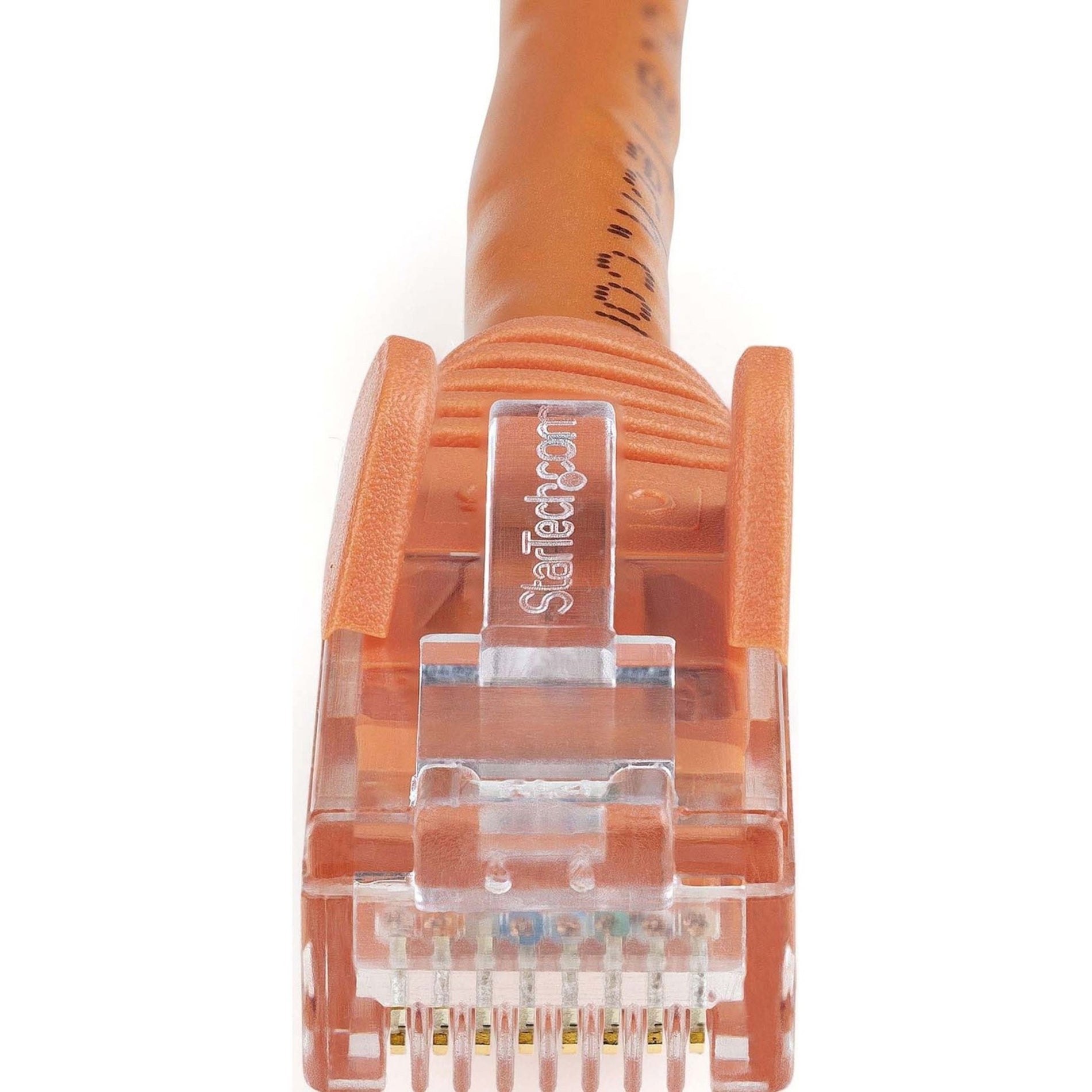 StarTech.com N6PATCH6INOR Cat.6 Patch Cable, 6in Orange, Short Ethernet Cable
