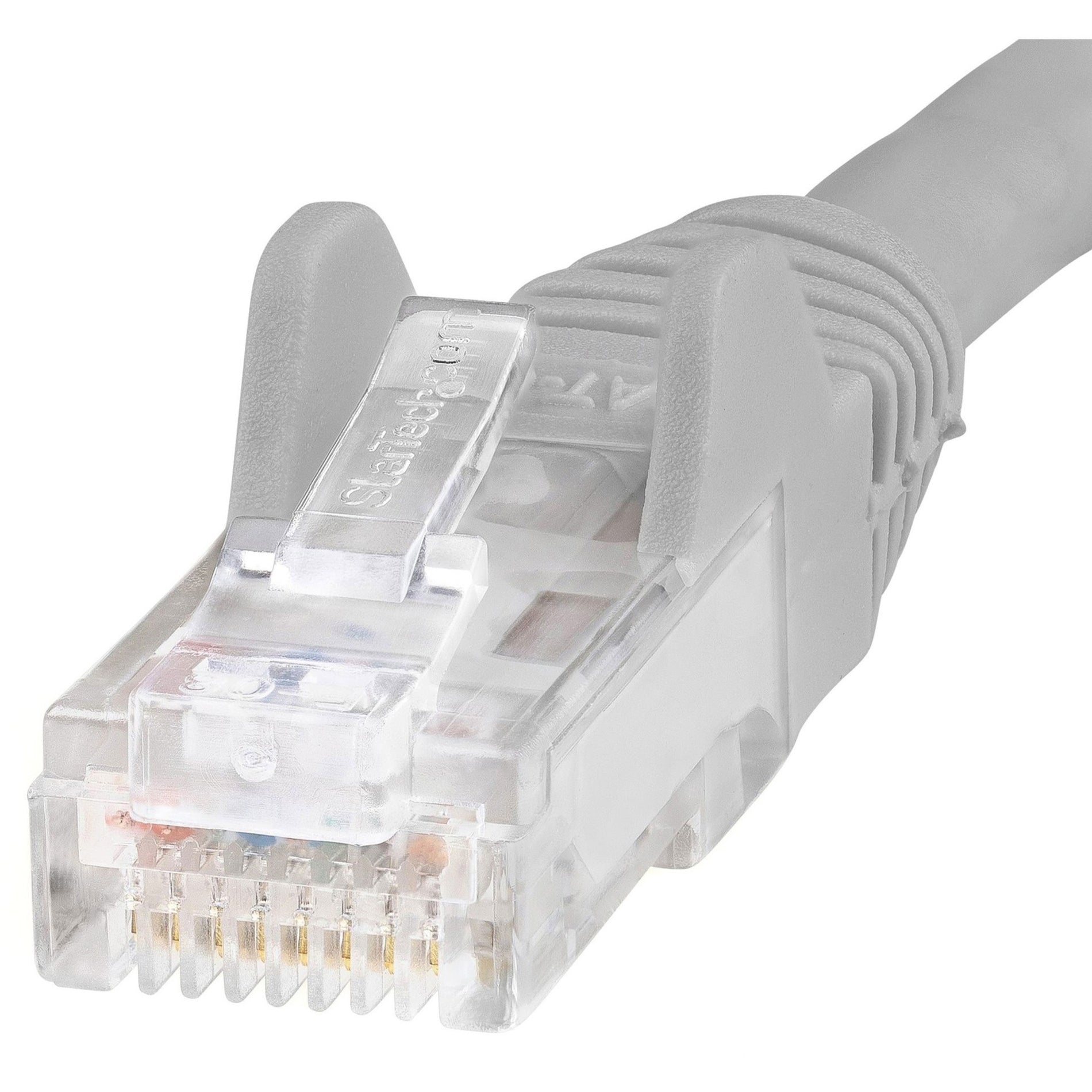 StarTech.com N6PATCH6INGR Cat6 Patch Cable, 6in Gray, Snagless RJ45 Connectors