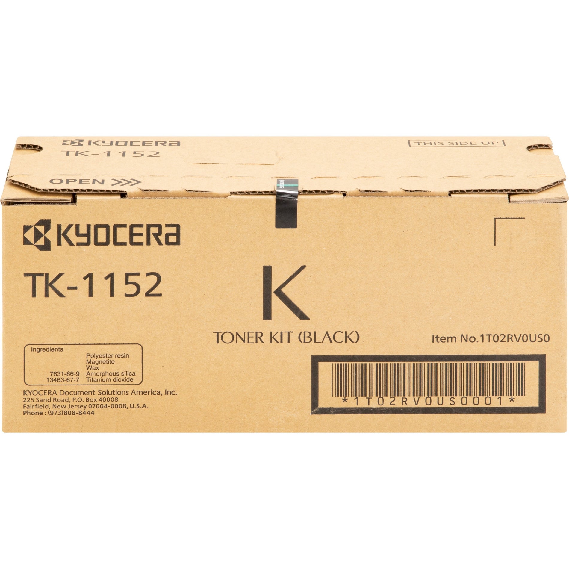 Kyocera TK-1152 Ecosys M2635dw Toner Cartridge, Black - Original Laser Toner Cartridge
