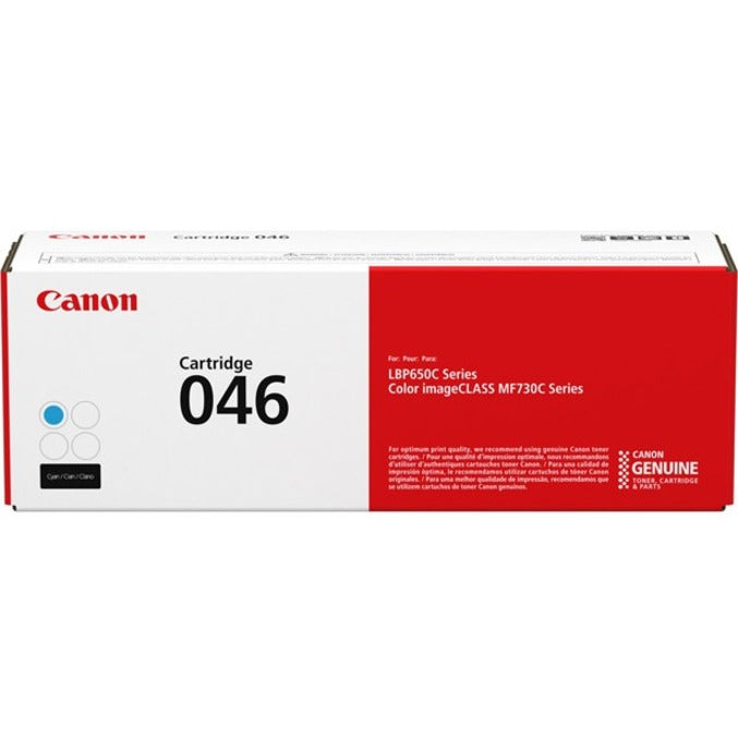 Canon 1249C001 Cartridge 046 Cyan, Standard Yield Toner Cartridge