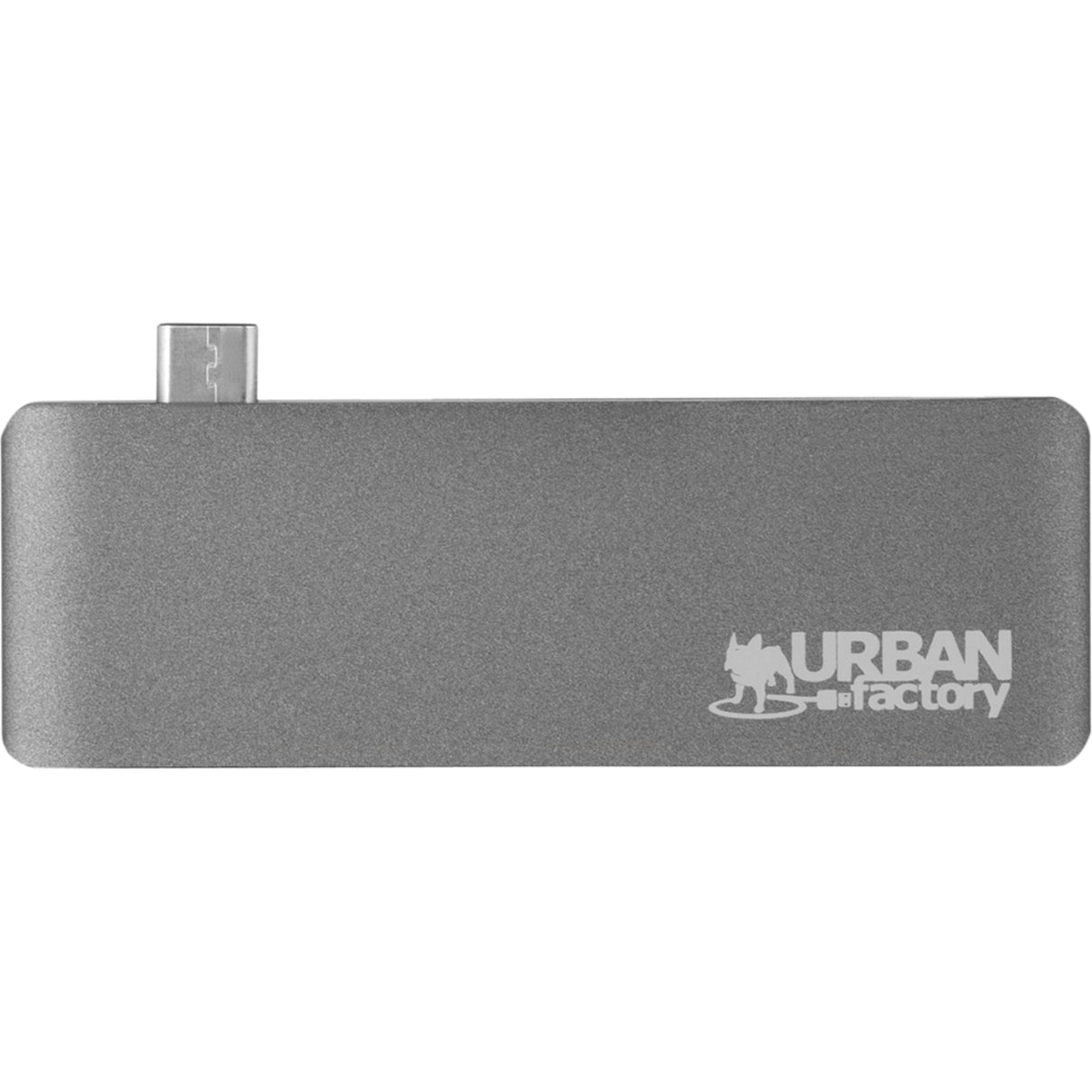 Urban Factory TCH03UF Type-C Hub 3xUSB 3.0, 3 USB Ports, Sideral Gray