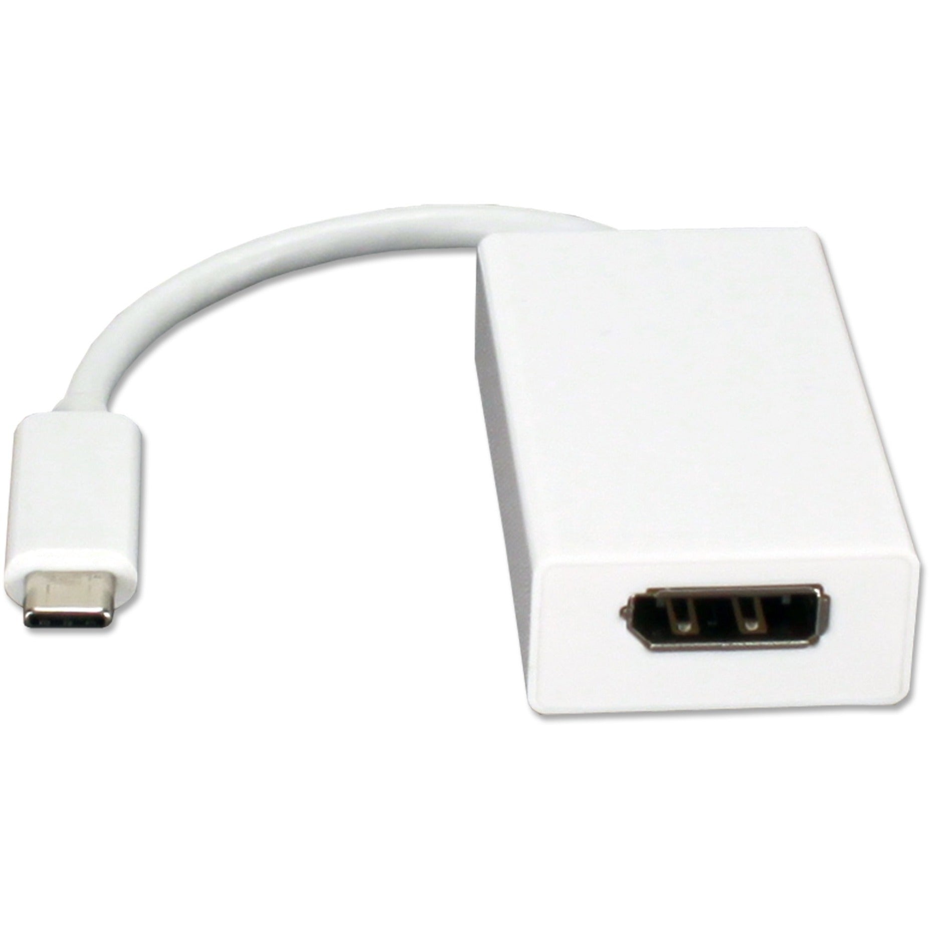 QVS USBCDP-MF USB-C / Thunderbolt 3 to DisplayPort UltraHD 4K/60Hz Video Converter, Mac Compatible