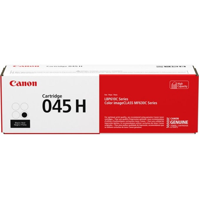 Canon 1246C001 Cartridge 045 Black Hi-Capacity Toner, High Yield Laser Technology, 2800 Pages