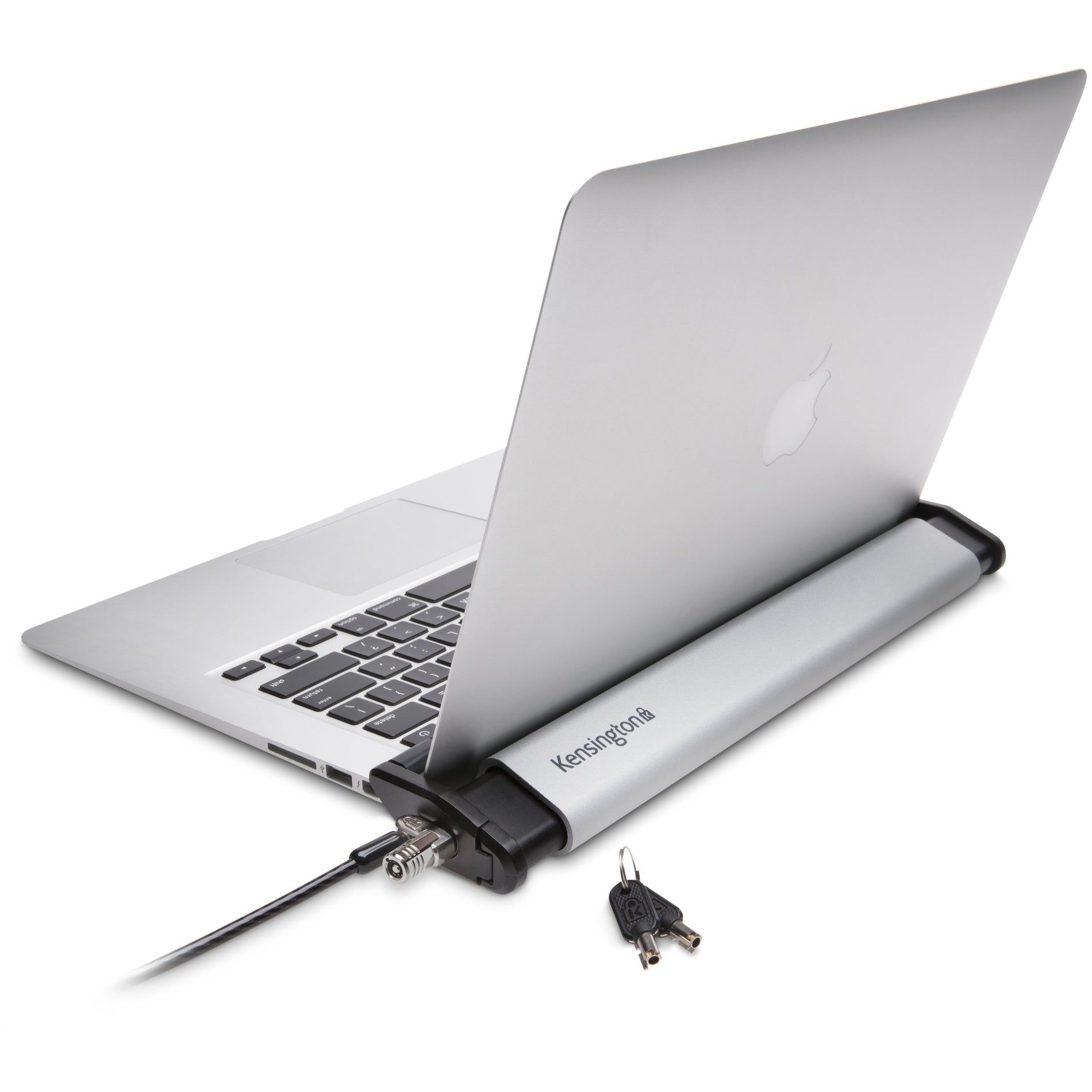 Kensington K64453WW Laptop Locking Station 2.0 with MicroSaver 2.0 Lock, Silver, 2-Year Warranty