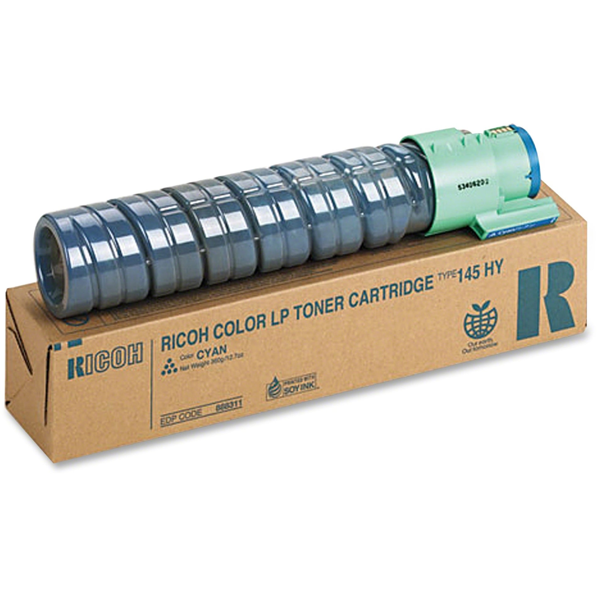 Ricoh 888311 Aficio CL4000DN Type 145 Toner Cartridge, Cyan - High Yield, 15,000 Pages