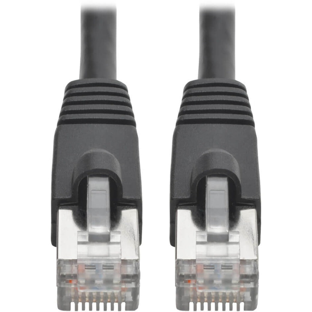 Tripp Lite N262-010-BK Cat.6a STP Patch Network Cable, 10ft, PoE, Crosstalk Protection, Snagless