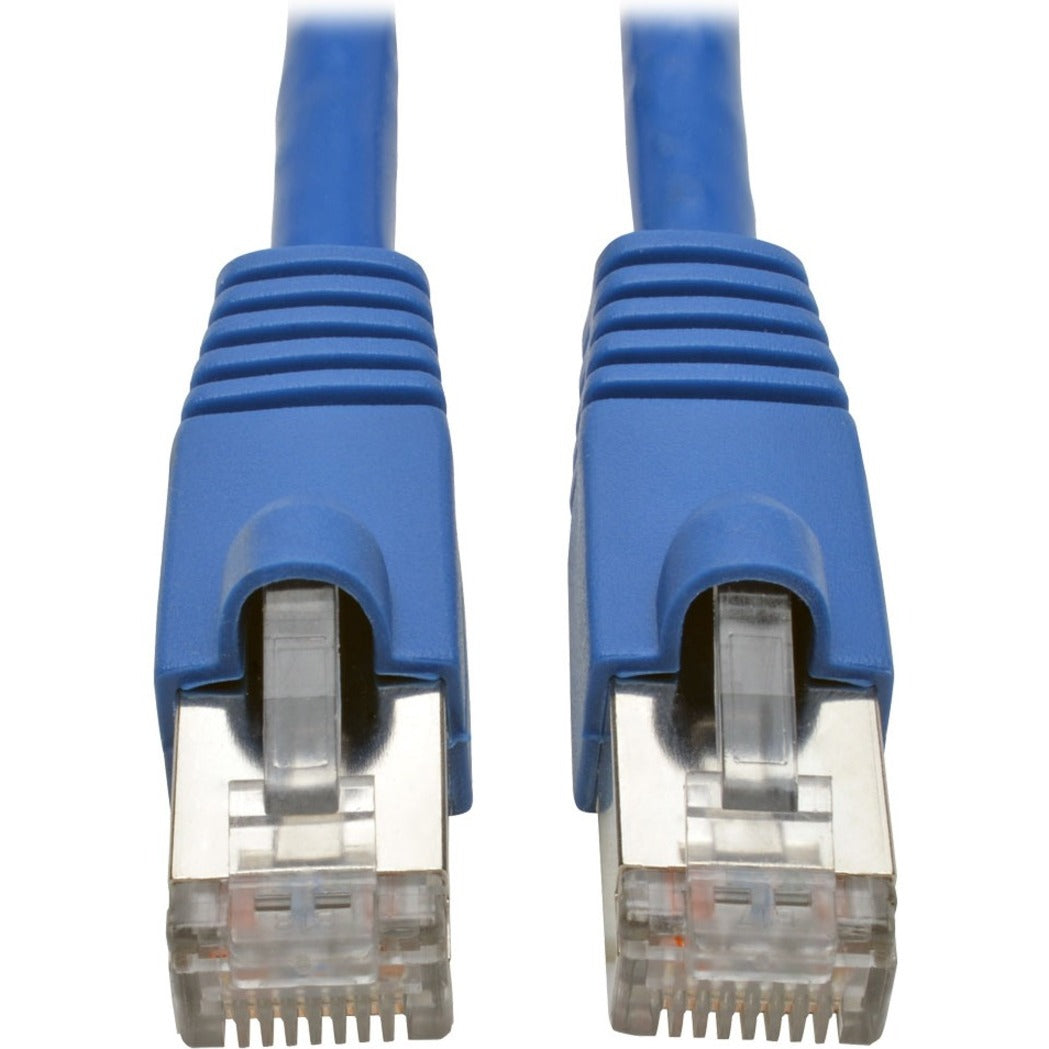 Tripp Lite N262-025-BL Cat.6a STP Patch Network Cable, 25ft. Blue, PoE, 10 Gbit/s Data Transfer Rate