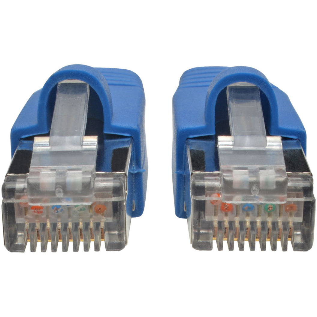 Tripp Lite N262-025-BL Cat.6a STP Patch Network Cable, 25ft. Blue, PoE, 10 Gbit/s Data Transfer Rate
