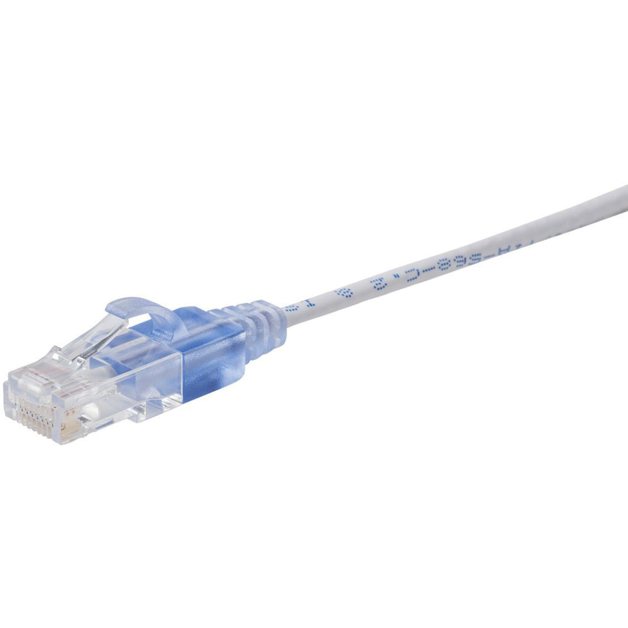 Monoprice 15152 SlimRun Cat6A Ethernet Network Patch Cable 1ft White, 10-Pack