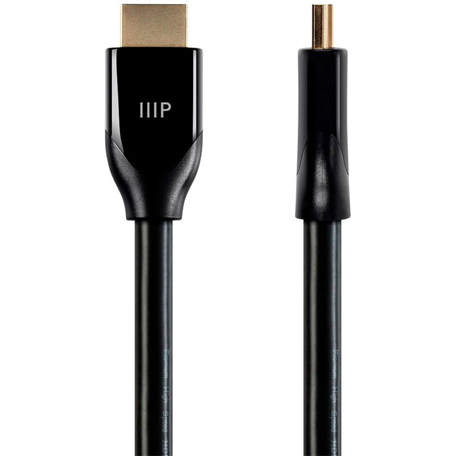 Monoprice 15431 Certified Premium High Speed HDMI Cable, HDR, 20ft Black