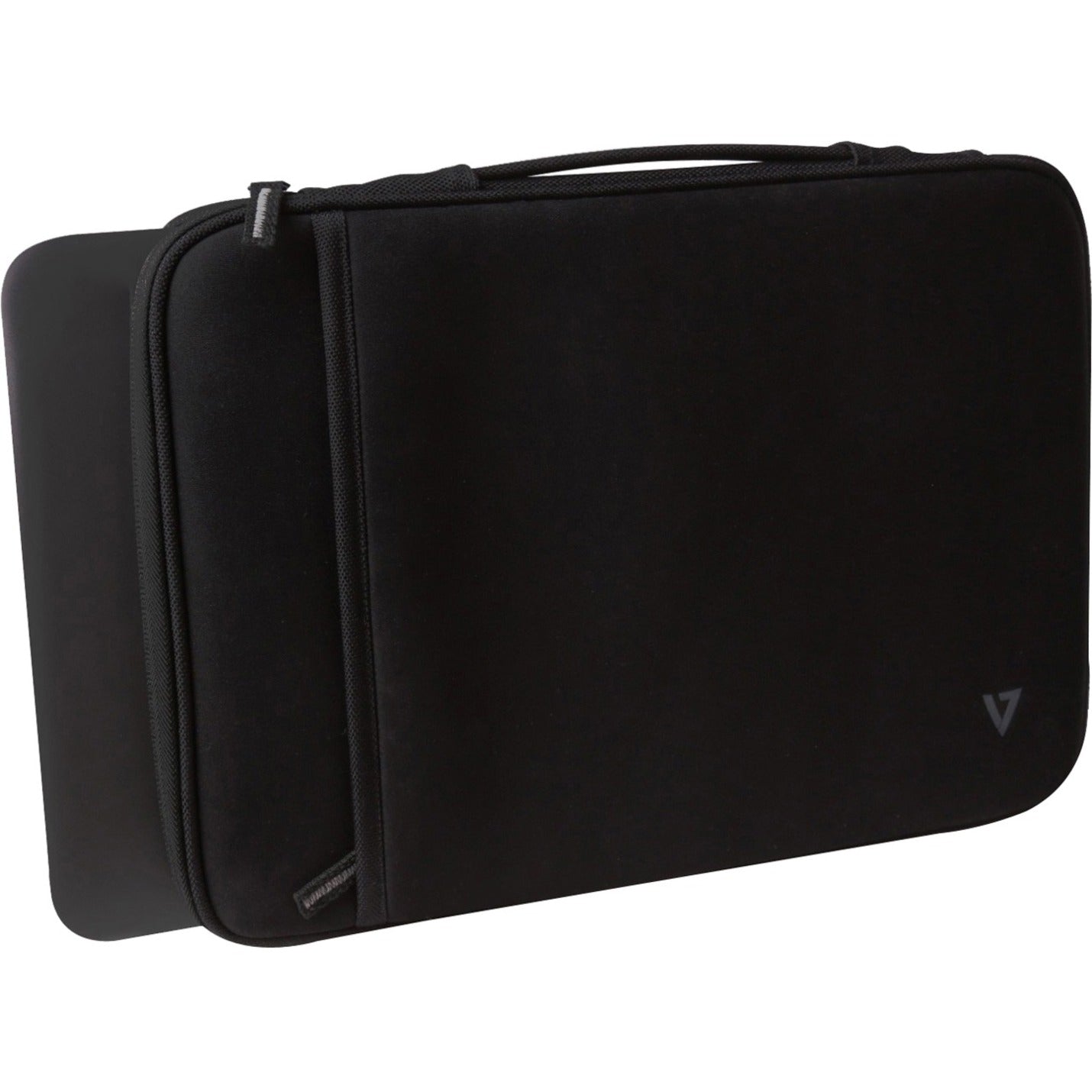 V7 CSE5H-BLK-9N Elite 11.6" Sleeve Case with Handle, Carrying Case for MacBook Air - Black