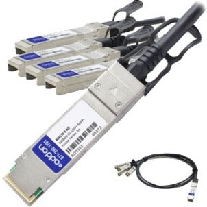 AddOn X66120-3-AO QSFP+/SFP+ Network Cable, 40GBASE-CU DAC, 9.80 ft