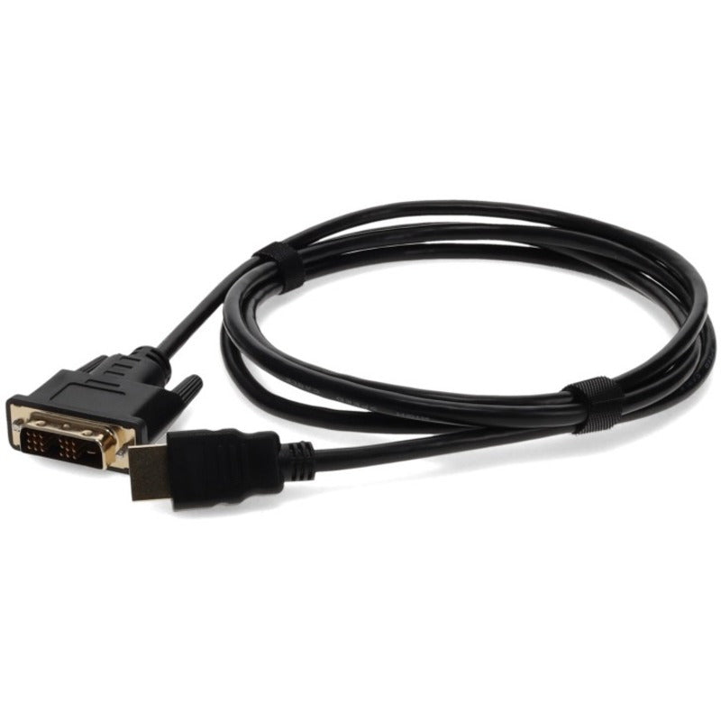 AddOn HDMI2DVIDS6F-5PK DVI-D/HDMI Video Cable, 6 ft, 1920 x 1200, Black