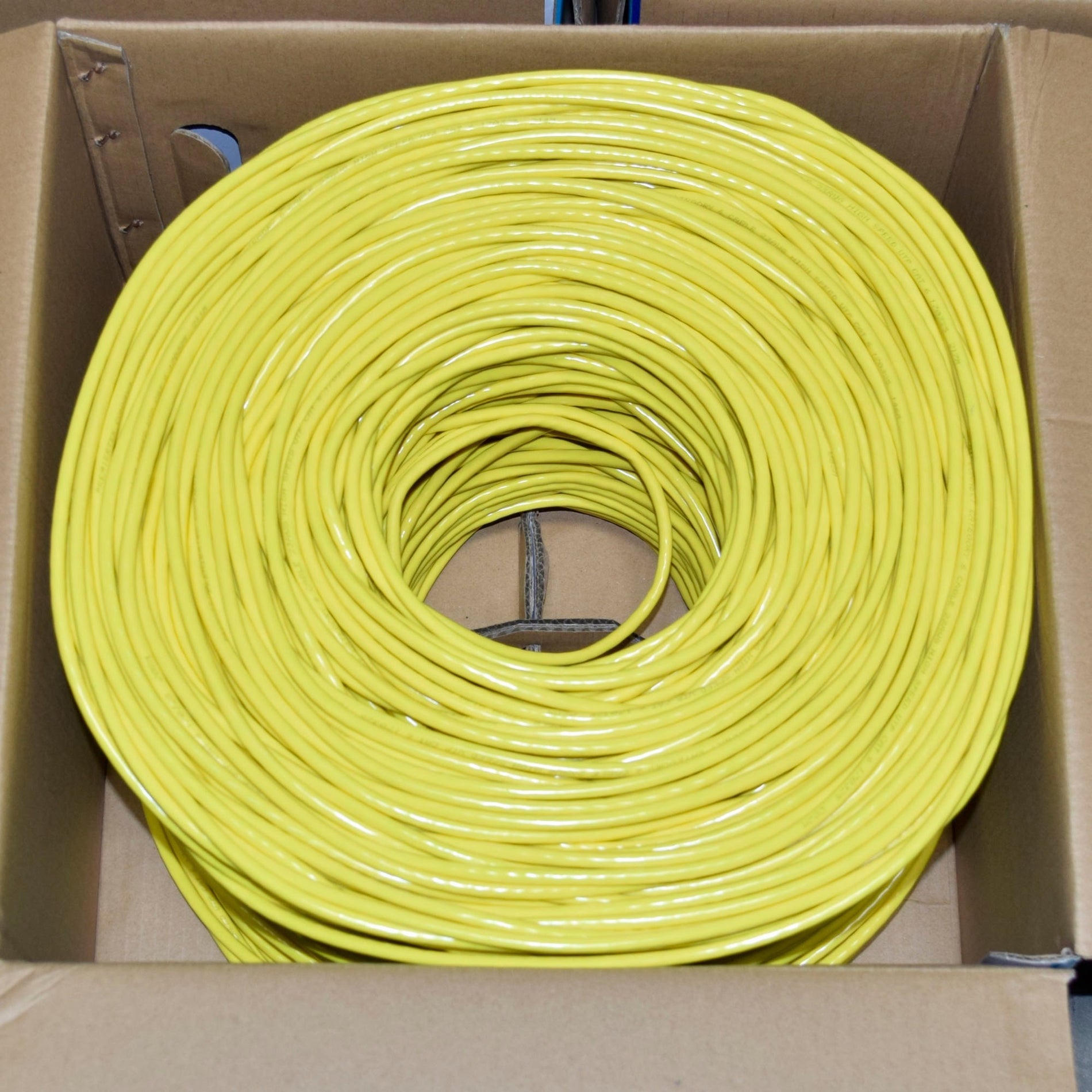Premiertek CAT6-CCA-1KFT-Y Cat6 Bulk Cable 1000ft (Yellow), Lead-free, 1 Gbit/s Data Transfer Rate