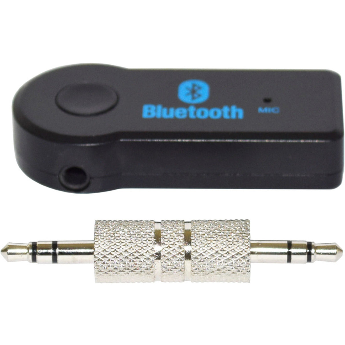 Premiertek BT-3035 Wireless Bluetooth 3.5mm AUX Audio Stereo Music Home Car Receiver Adapter w/Mic, 1 Year Limited Warranty
