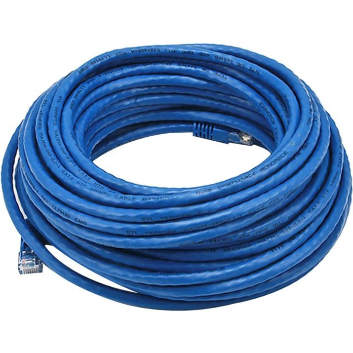 Monoprice 2118 Cat6 24AWG UTP Ethernet Network Patch Cable, 50ft Blue