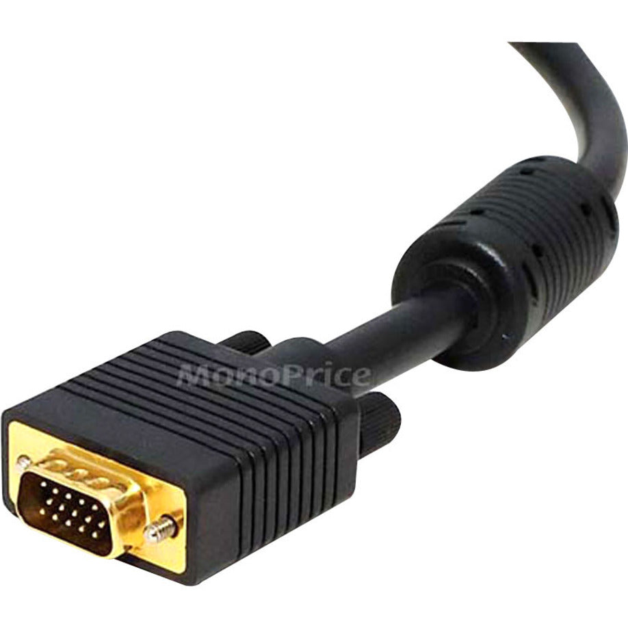 Monoprice 3621 Super VGA Video Cable, 25 ft, Corrosion-free, Gold Plated