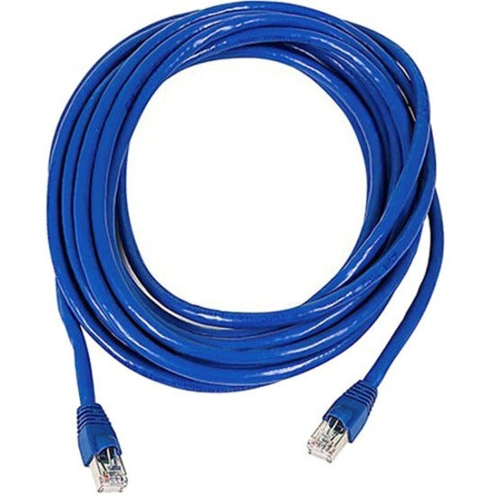 Monoprice 8602 Cat6A 24AWG STP Ethernet Network Patch Cable, 20ft Blue, Snagless Booted