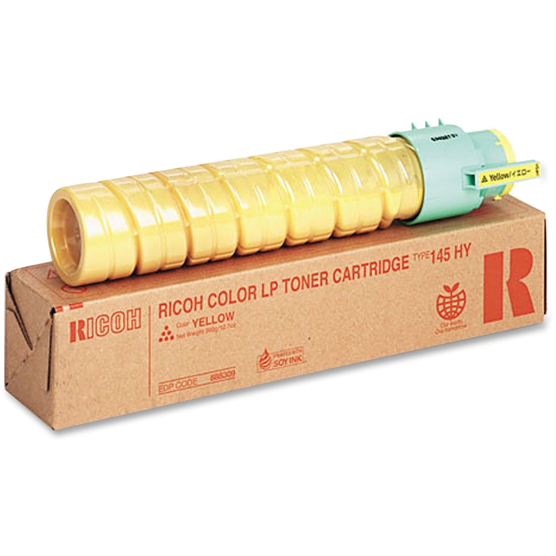 Ricoh 888309 Aficio CL4000DN Type 145 Toner Cartridge, High Yield, Yellow