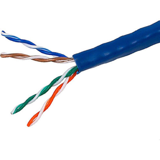 Monoprice 880 Cat. 5e UTP Network Cable, 1000 ft Bulk, Blue