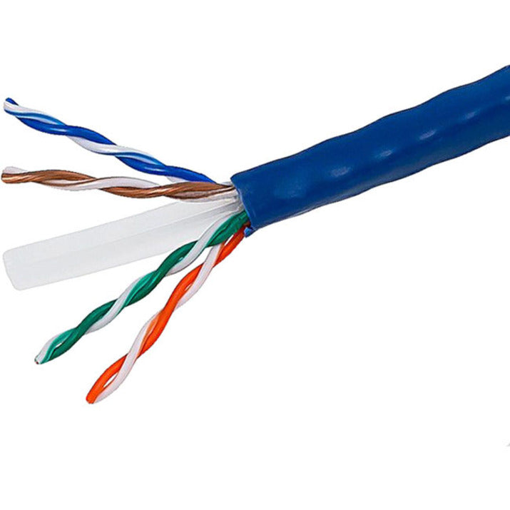 Monoprice 2270 Cat. 6 UTP Network Cable, 1000 ft, Stranded, 24 AWG, Blue