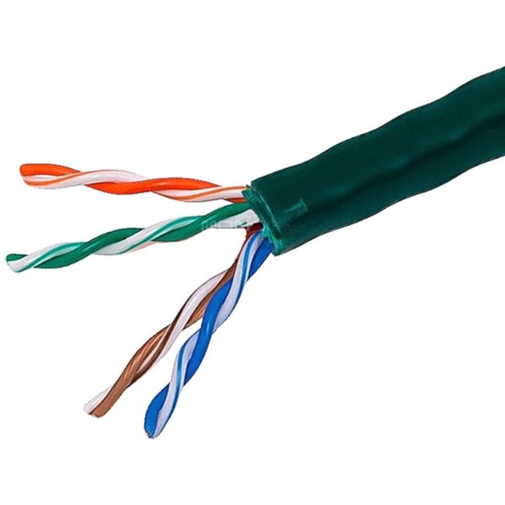 Monoprice 12759 Cat. 5e UTP Network Cable, 1000 ft, Green
