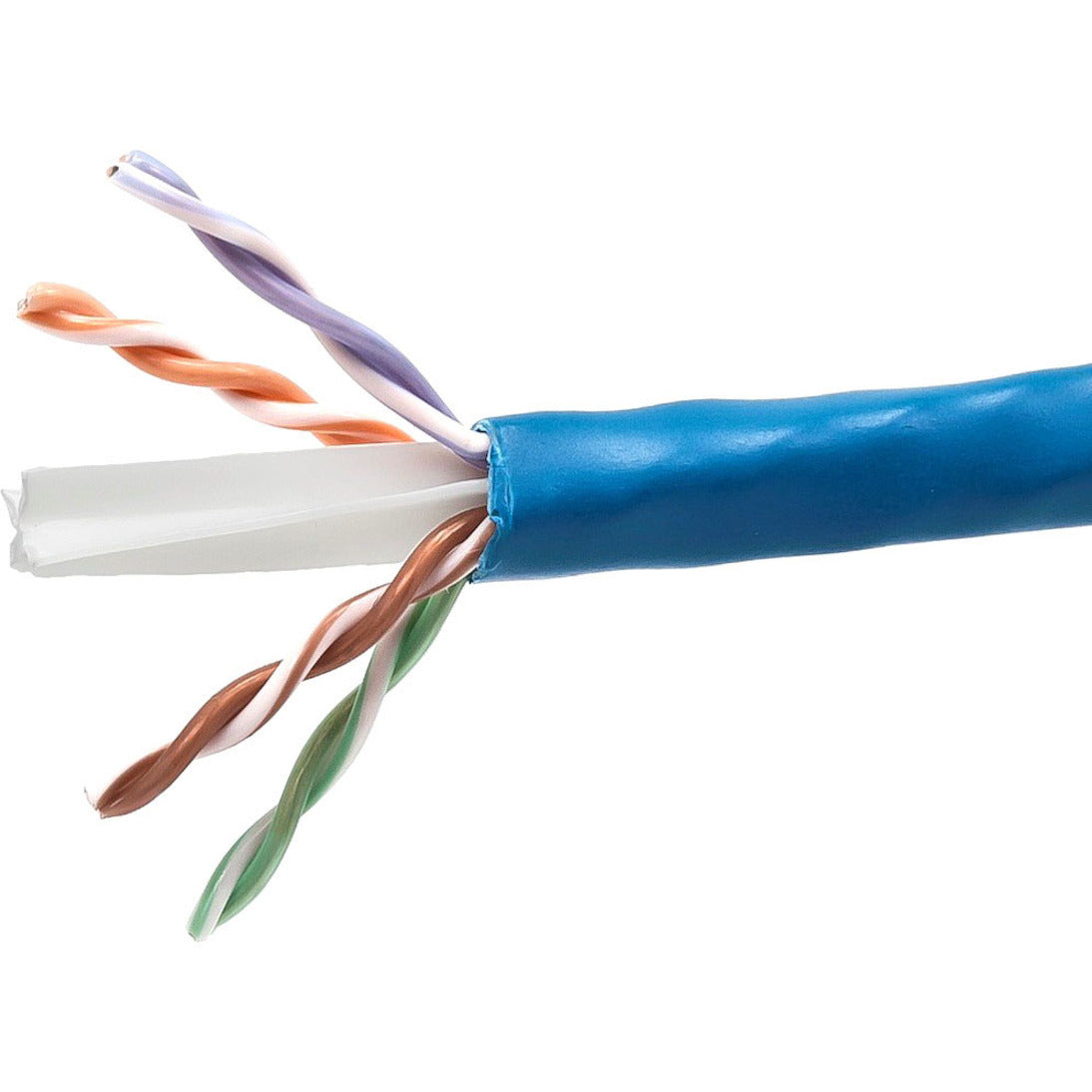 Monoprice 13071 Cat.6a UTP Network Cable, 1000 ft, Blue