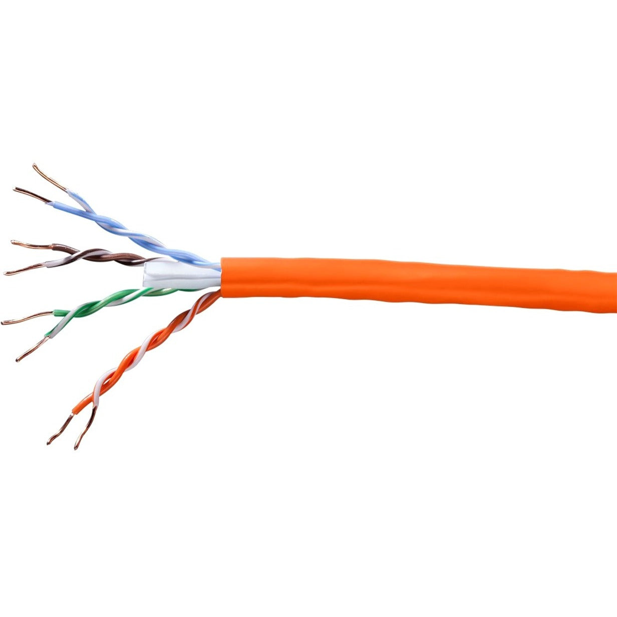 Monoprice 13741 Cat. 5e UTP Network Cable, 1000 ft, Orange